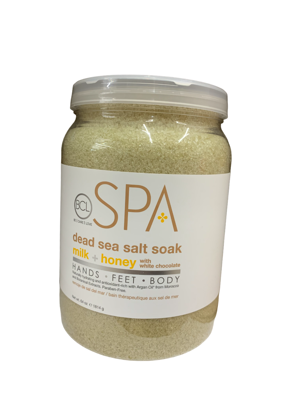 BCL Spa Dead Sea Salt Soak Milk Honey with White Chocolate